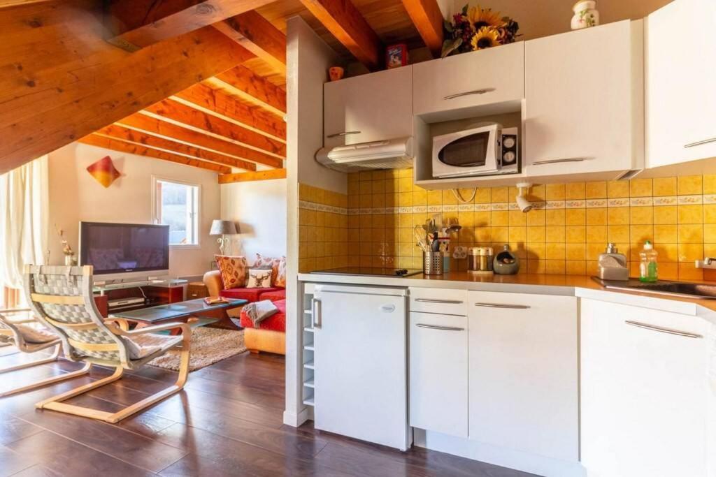 Appartement Style Chalet A Saint Lary Soulan. Exterior foto